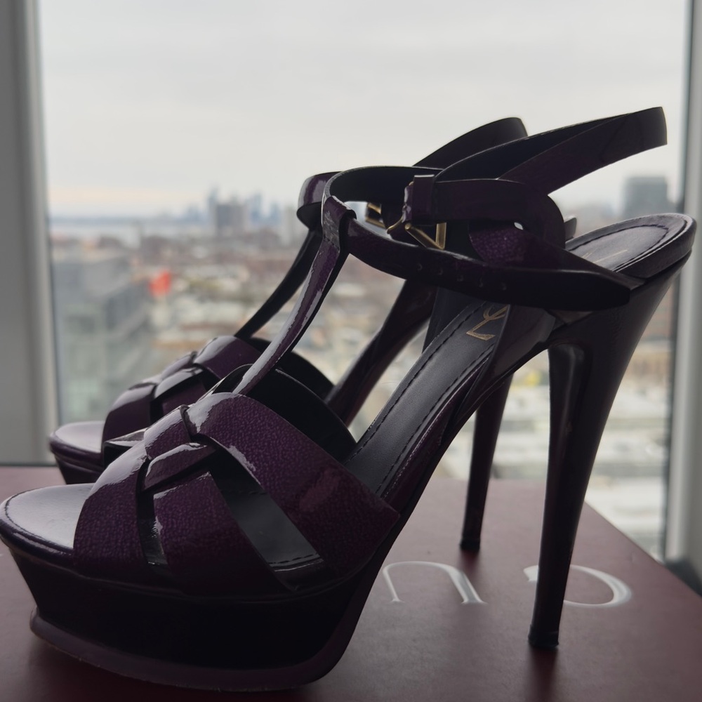 YSL Tribute Sandals Size 38 - Picture 4 of 12
